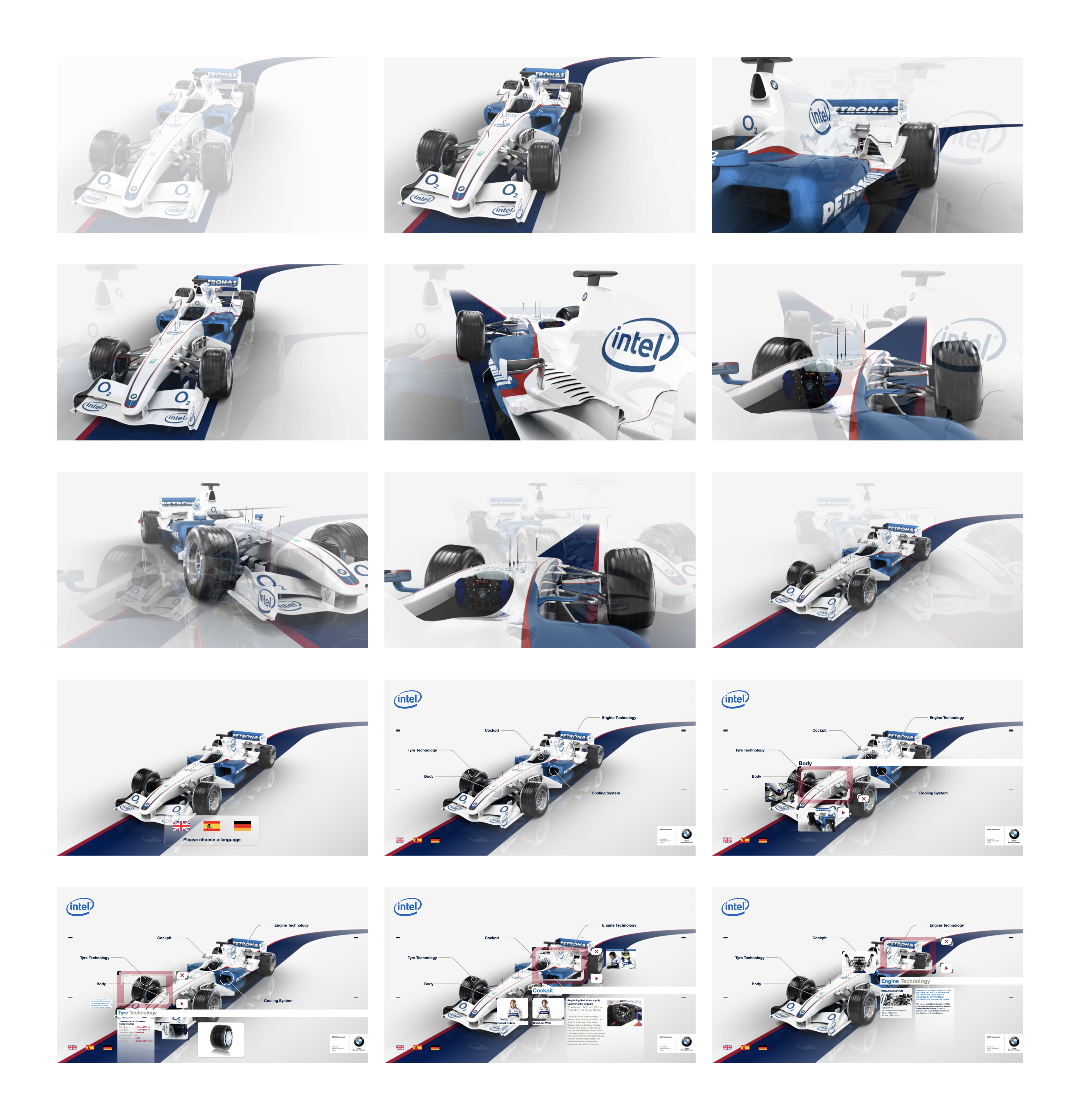 BMW Sauber F1 Interactive Table - Steve Keane