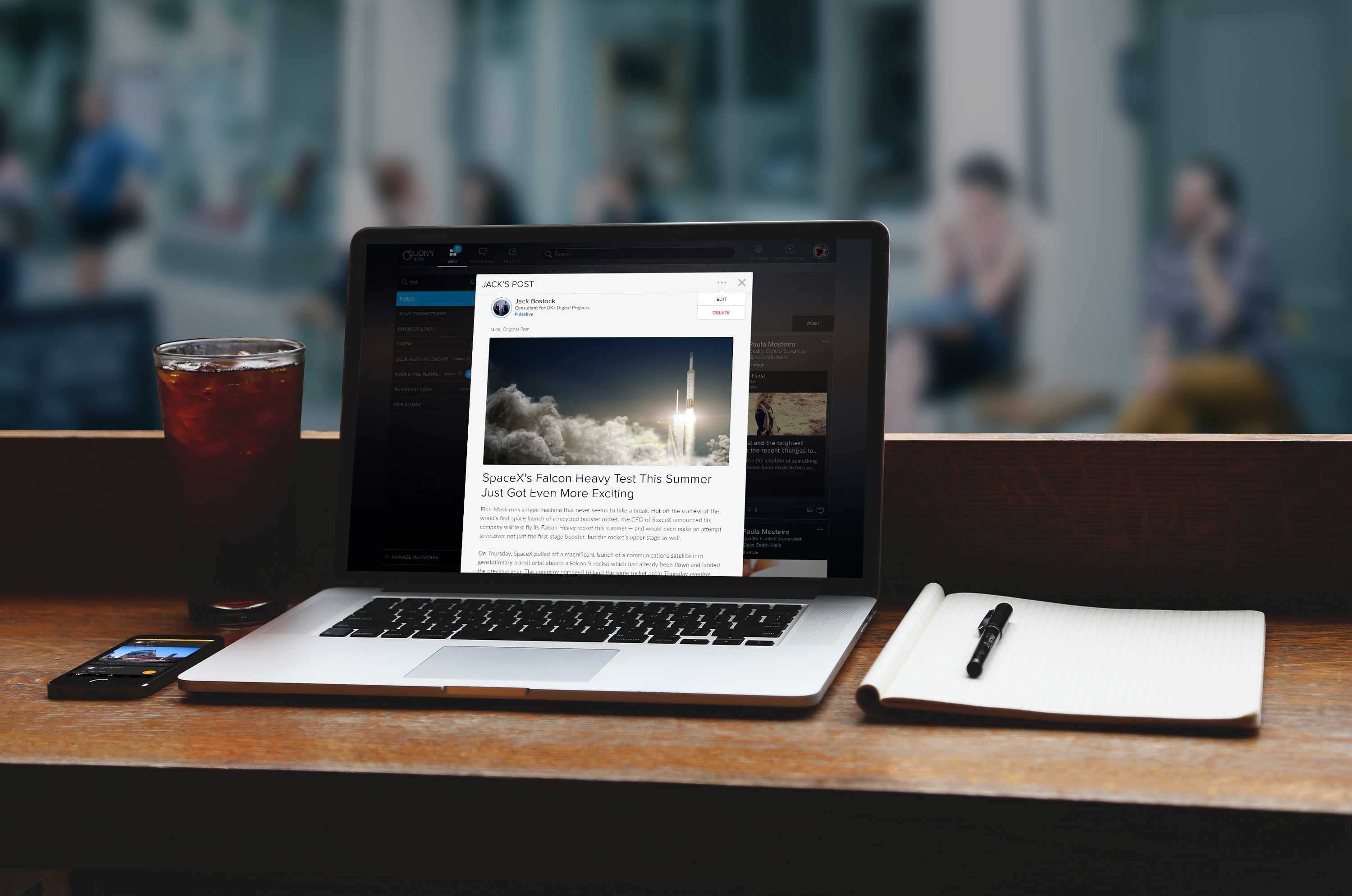 Joivy PLatform - Steve Keane