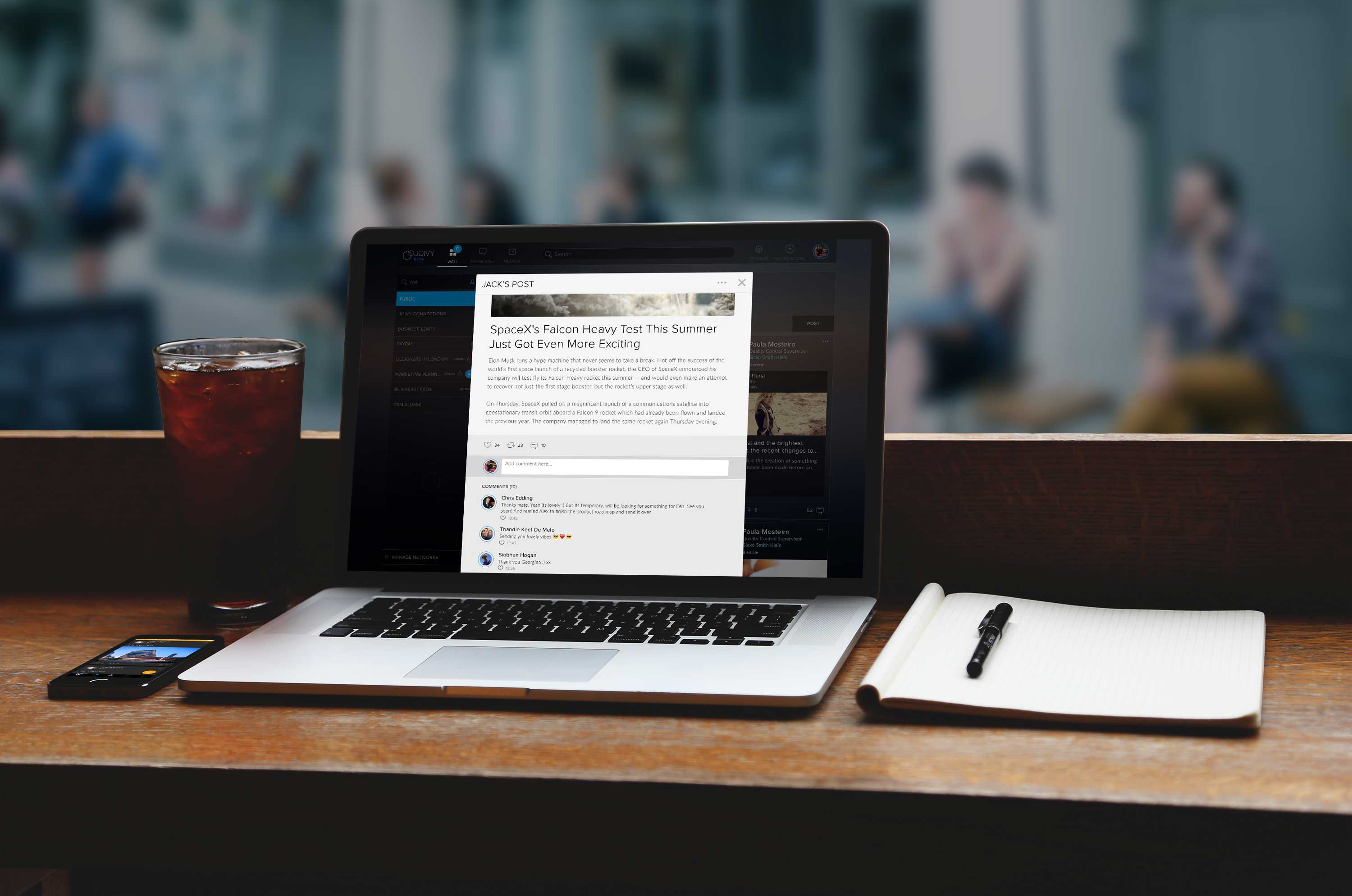 Joivy PLatform - Steve Keane