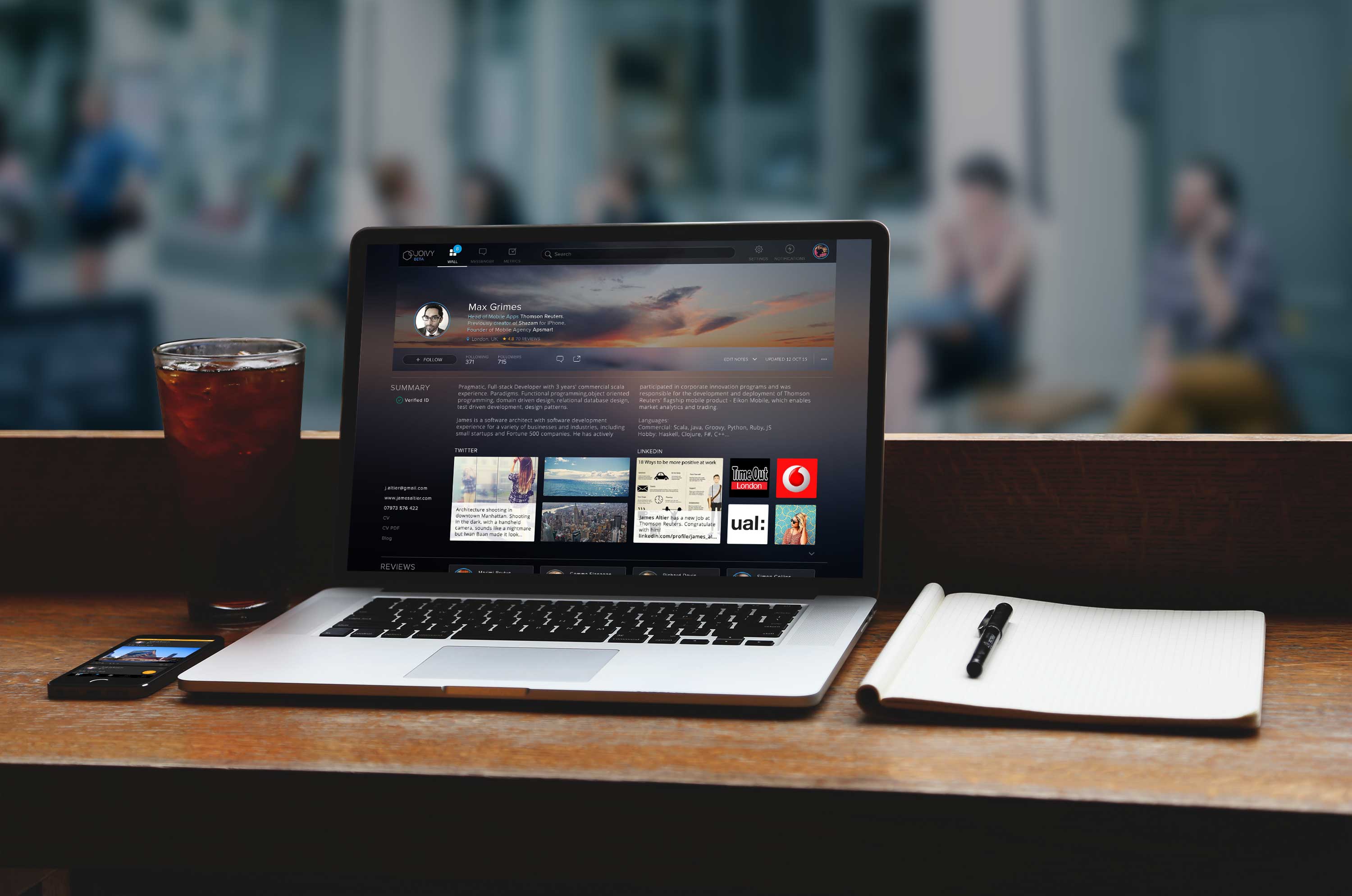 Joivy PLatform - Steve Keane