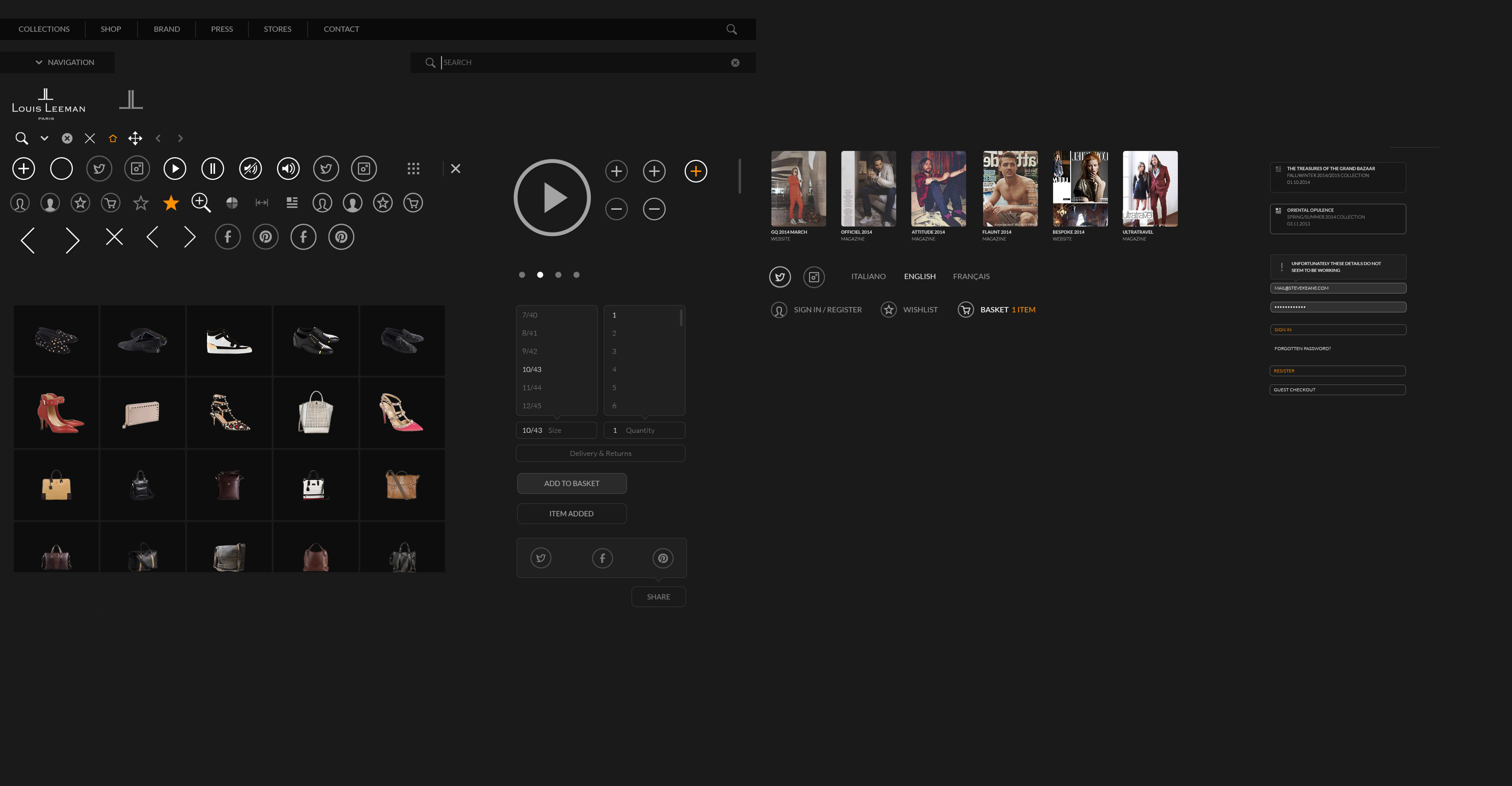 Louis Leeman Site - Steve Keane