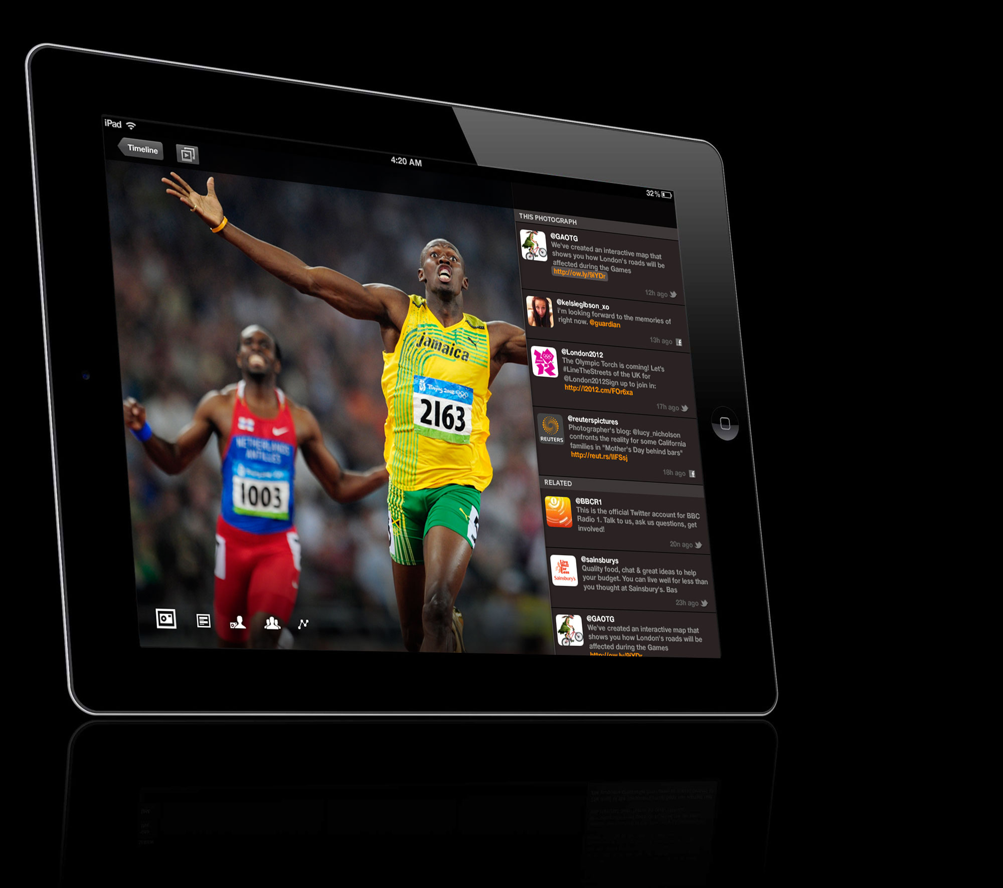 Reuters 2012 Olympics App - Steve Keane