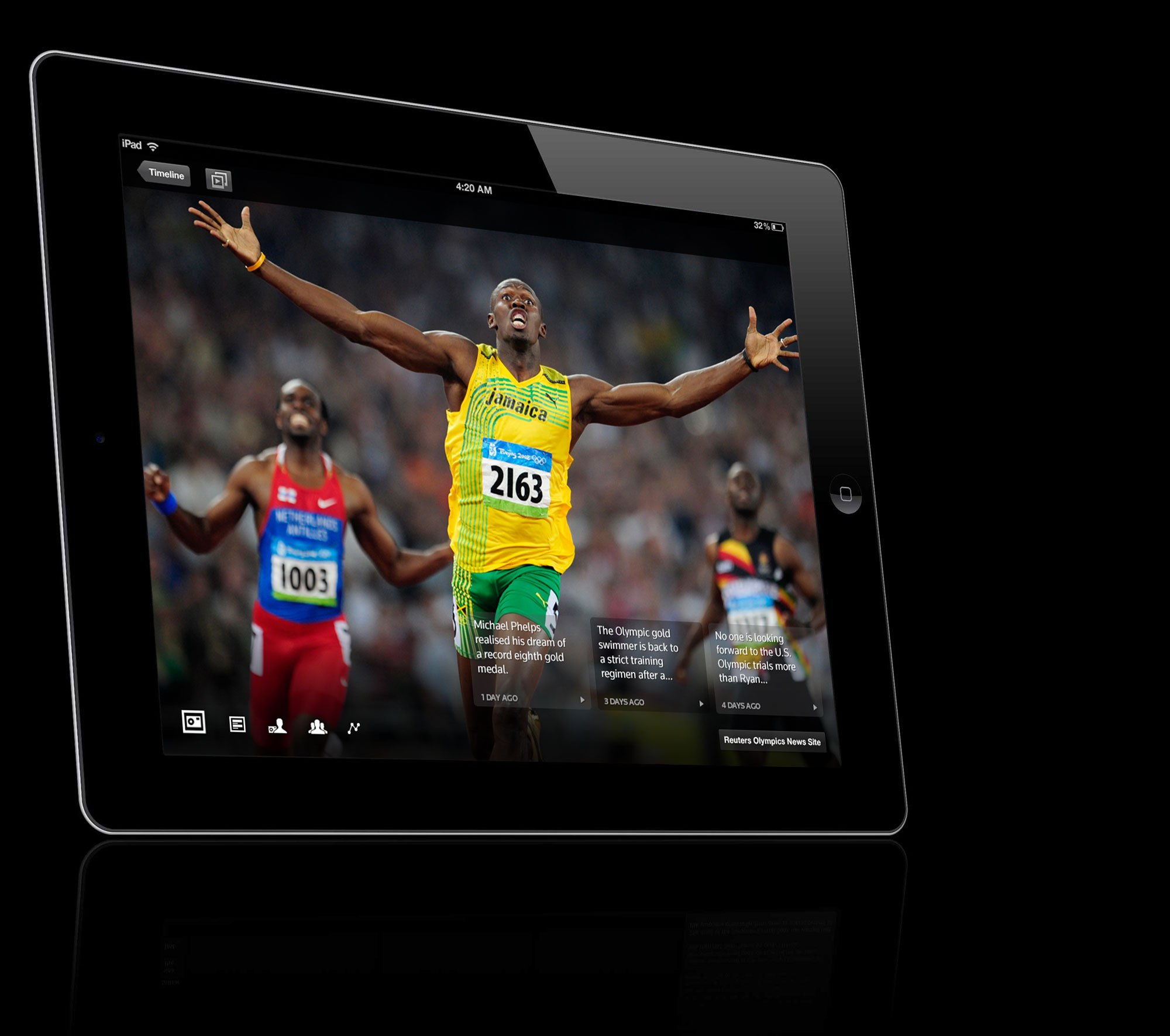 Reuters 2012 Olympics App - Steve Keane