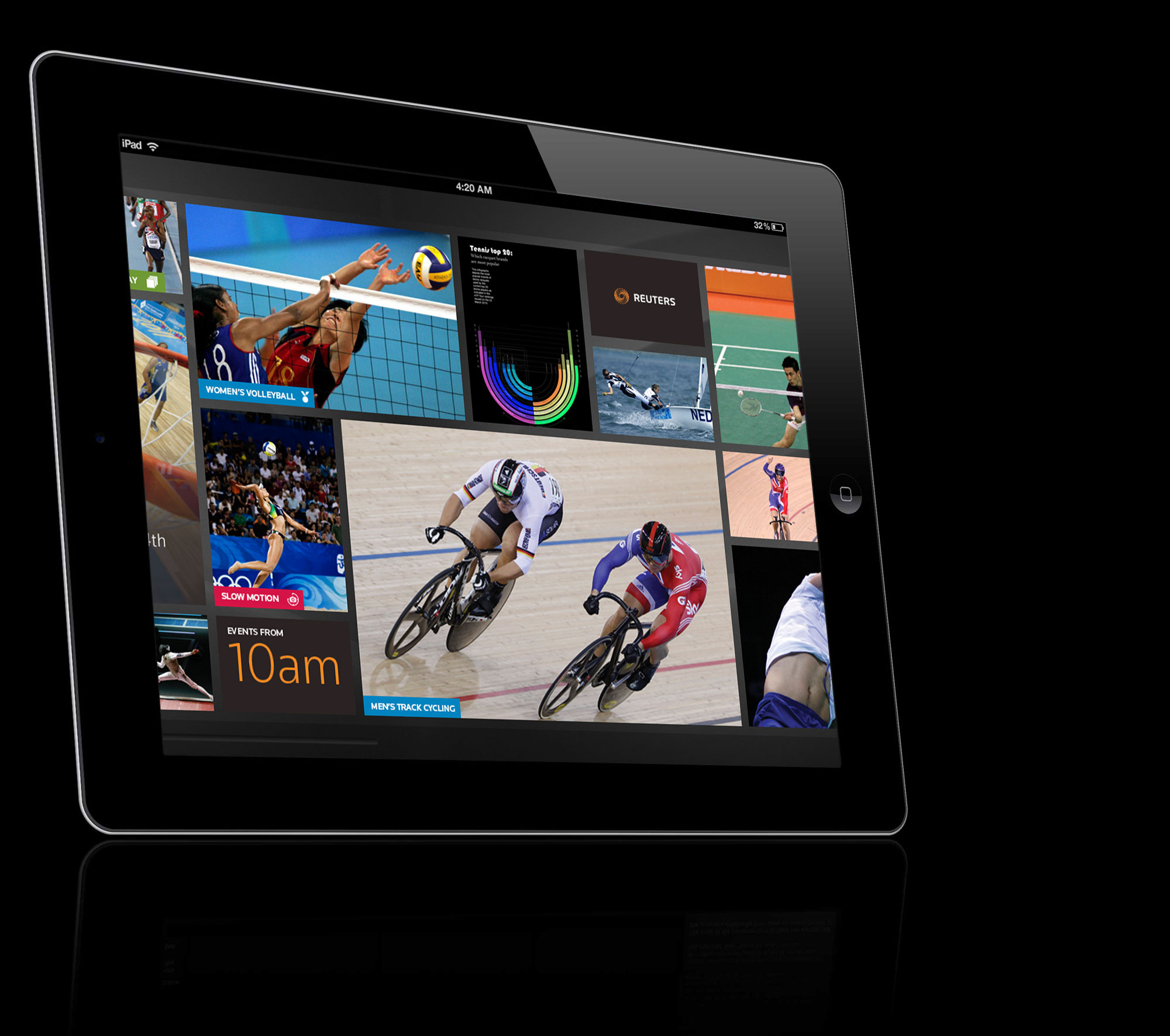 Reuters 2012 Olympics App - Steve Keane