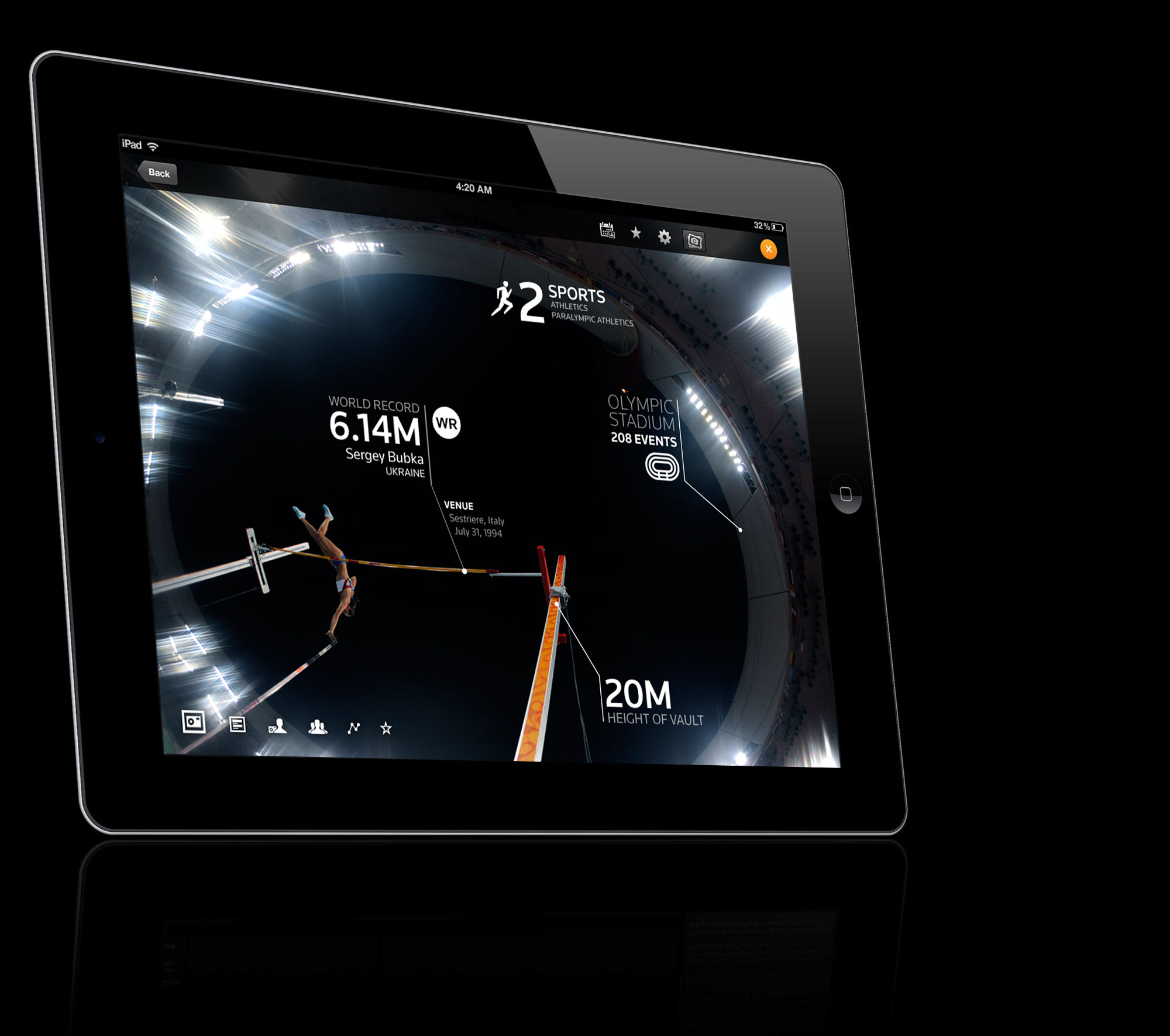 Reuters 2012 Olympics App - Steve Keane