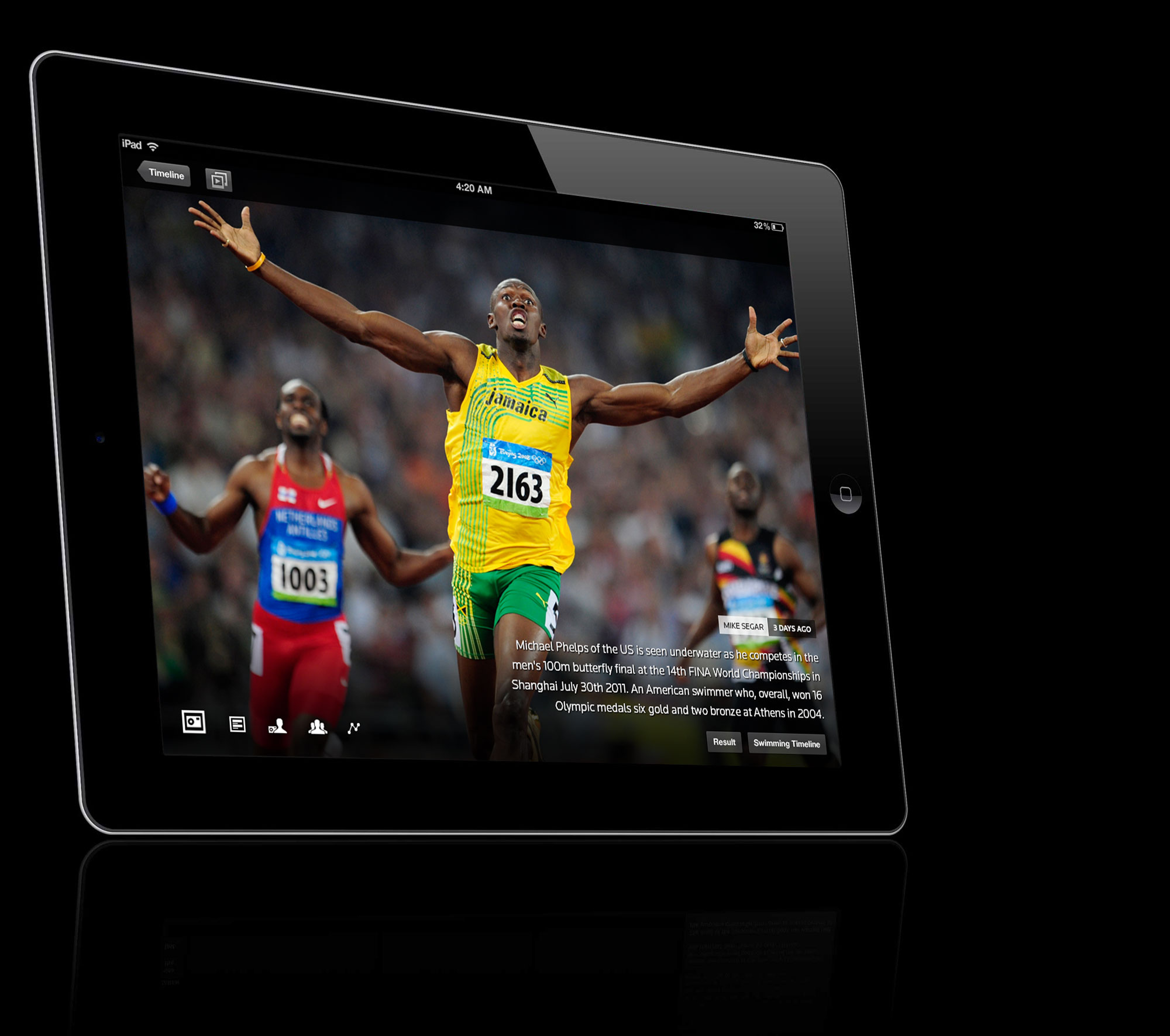 Reuters 2012 Olympics App - Steve Keane