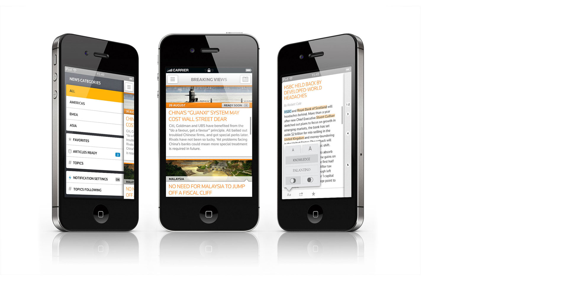 Reuters BreakingViews iPhone App - Steve Keane