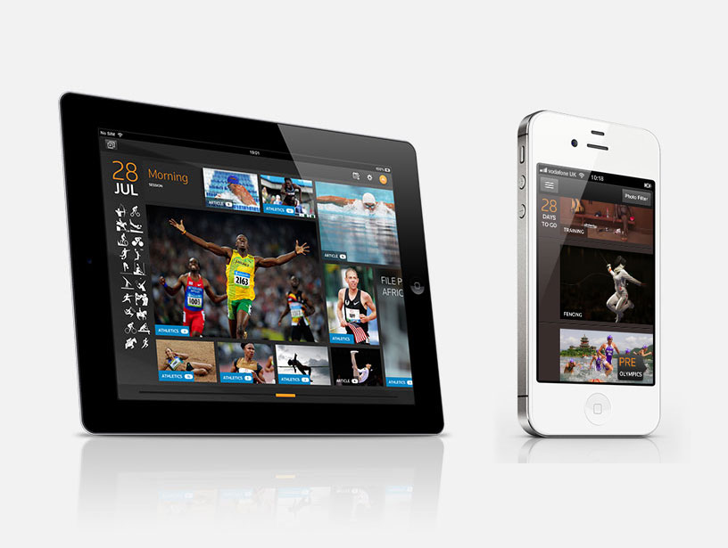 Reuters Olympics London 2012 iPad App - Steve Keane