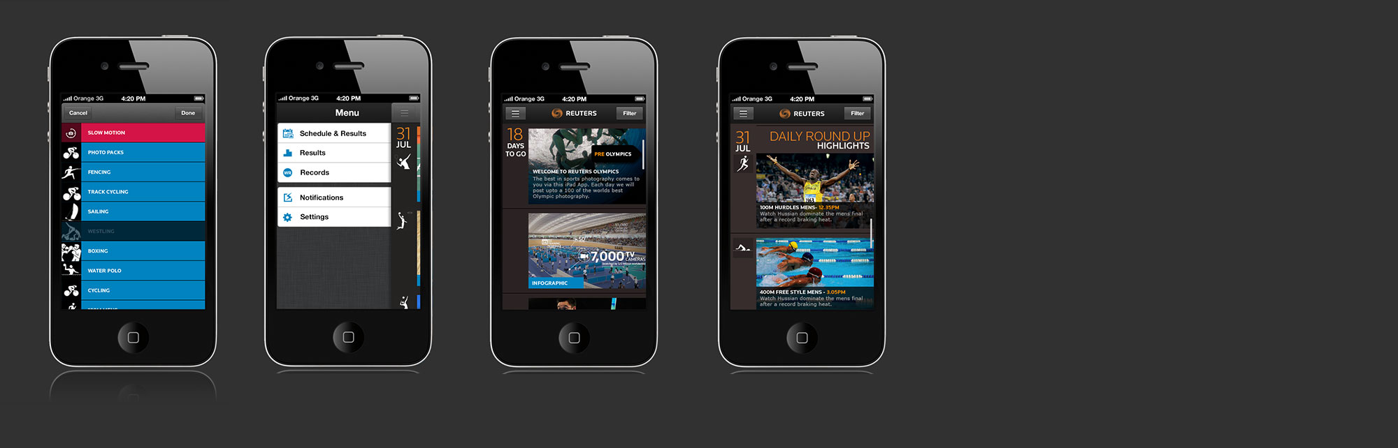 Reuters 2012 Olympics App - Steve Keane